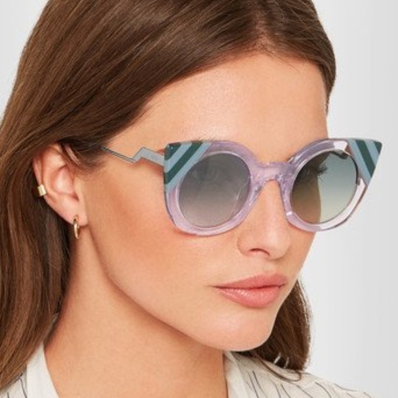 NWT FENDI Classy Cat-eye acetate sunglasses main image 7